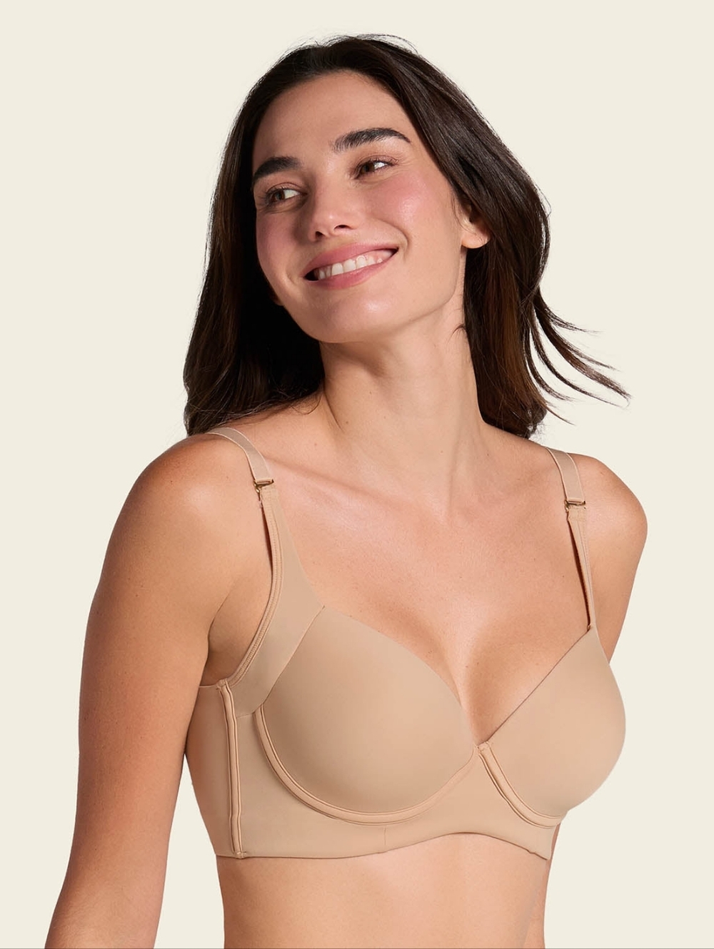 Everyday Comfort Seamless Underwire Bra - Nude